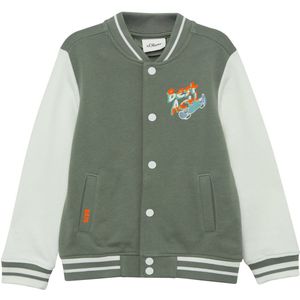 s.Oliver RED LABEL - Collegejack - Katoenmix - Kleurblokken - Lange Mouwen