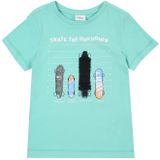 s.Oliver - T-shirt - Petrol - 100% Katoen