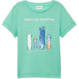 s.Oliver - T-shirt - Petrol - 100% Katoen