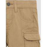 Broek - Slim-fit Bermuda - Voor Kinderen - Katoenmix - Met Cargozakken