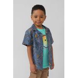 Overhemd - Katoen - Korte Mouwen - All-over Print