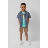 Overhemd - Katoen - Korte Mouwen - All-over Print