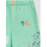 Bermuda - Blauw - Katoen - Verstelbare Taille