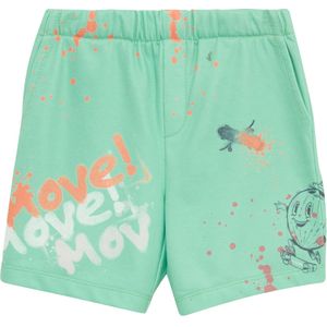 Bermuda - Blauw - Katoen - Verstelbare Taille