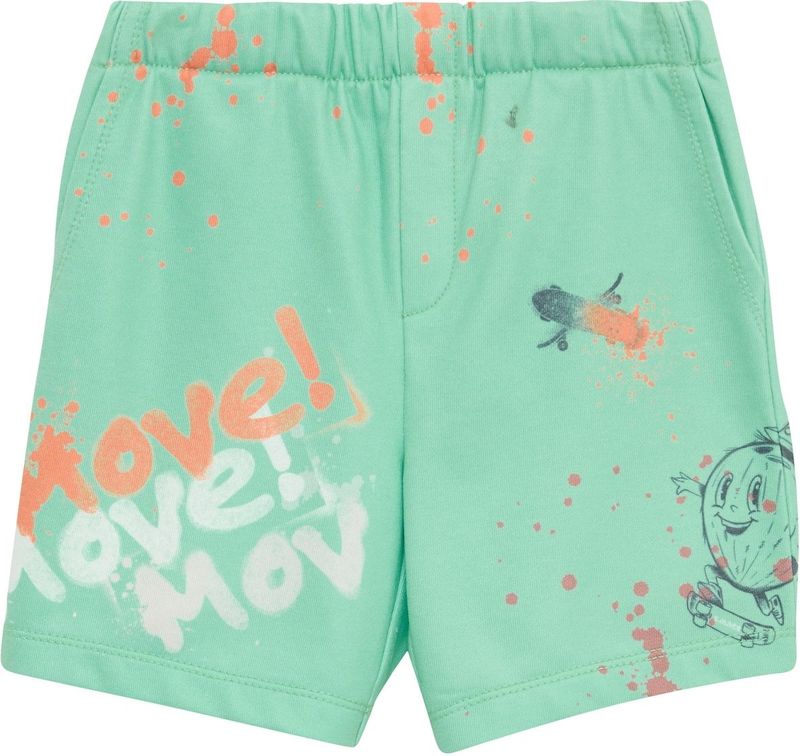 Bermuda - Blauw - Katoen - Verstelbare Taille