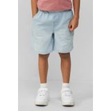 s.Oliver - Bermuda Jean - Blauw - 92% Katoen - Taille Hoog - Jambes Larges