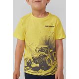 Dein - T-shirt - Blauw - Katoenmix