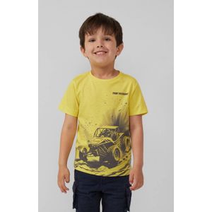 Dein - T-shirt - Blauw - Katoenmix