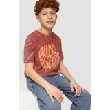 T-shirt - Batik - Katoen - Korte Mouwen - Regular Fit