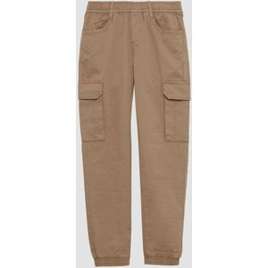 s.Oliver Pete/Regular Fit/Mid Rise/Straight Leg/Elastische tailleband zandsteen 134/SLIM, Zandsteen, 134