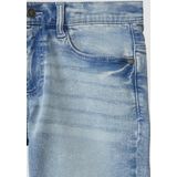 Jeans - Regular Fit - Denim Bermuda - Mid-Rise - 5-Pocket Styling