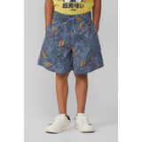 Broek - Relaxed-fit Bermuda - Ademend Katoen - Speelse Patronen