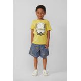 Broek - Relaxed-fit Bermuda - Ademend Katoen - Speelse Patronen