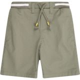 Broek - Regular-fit Bermuda - Katoenen Stretchstof - Verstelbare Tailleband