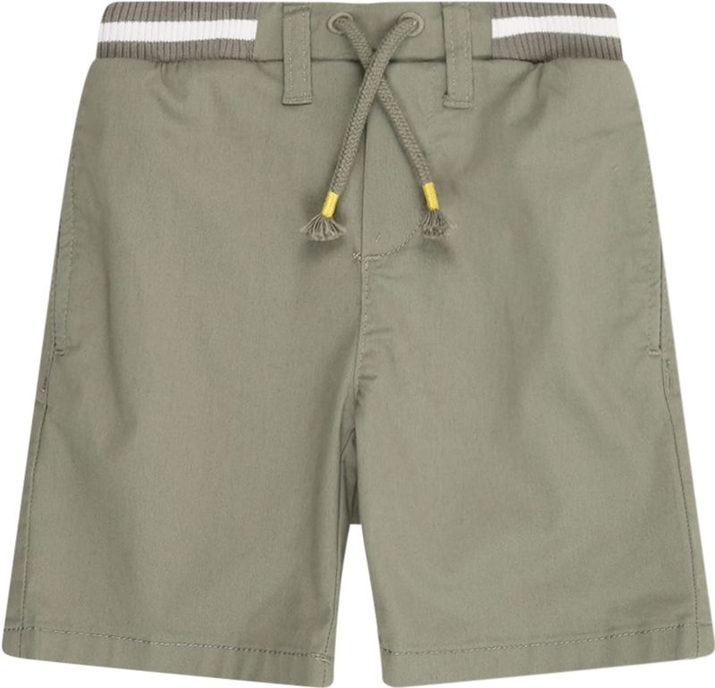 Broek - Regular-fit Bermuda - Katoenen Stretchstof - Verstelbare Tailleband