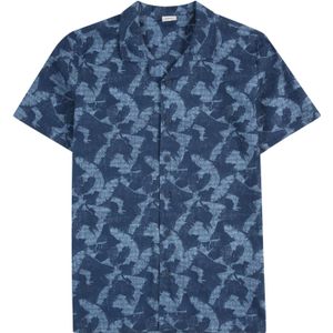 Shirt - Katoen - Regular Fit - Korte Mouwen - All-over Print