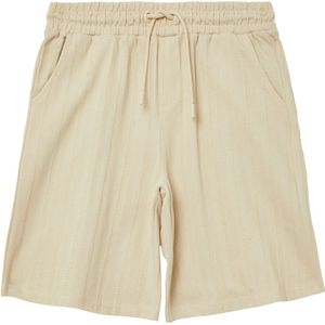 Bermuda's - Zware Katoenen Jersey - Relaxte Pasvorm - Met Zijzakken