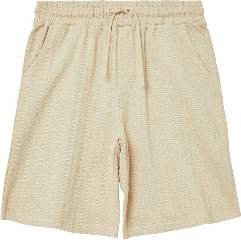 Bermuda's - Zware Katoenen Jersey - Relaxte Pasvorm - Met Zijzakken