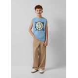 T-shirt - Mouwloos - Smiley®-print