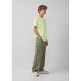 Broek - Relaxte Baggy-Hose - Groen - Katoen