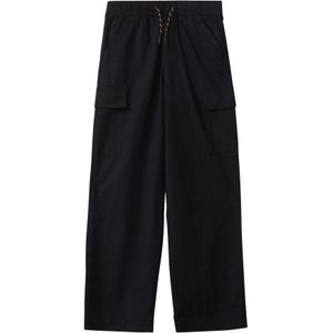 Cargobroek - Katoen - Zomer - Wijde Pijpen - Middelhoge Elastische Tailleband