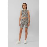 Leggings - Dierenprint - Jersey - Knielengte - High Waist