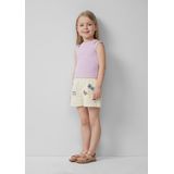 Geribde Tanktop - Zwart - Katoen - Slanke Pasvorm