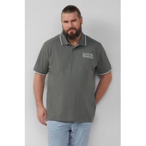 s.Oliver Big Size - Polo - Grijs - Katoen