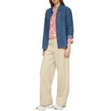 Blouse - Gevoerd - Viscose - All-over Patroon - Driekwart Mouw