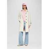 T-shirt - Effen - Katoen - Piqué - Normale Pasvorm