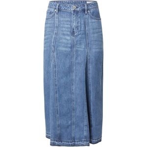 Rok - Effen - Denim - Normale Pasvorm