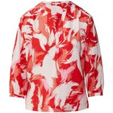 s.Oliver RED LABEL - Blousetop - All-over Motief - Viscosemix - 3/4-mouw