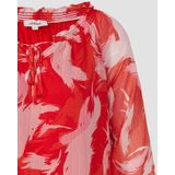 Blouse - All-Over Print - Chiffon - 3/4 Raglanmouwen