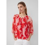 Blouse - All-Over Print - Chiffon - 3/4 Raglanmouwen