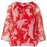 Blouse - All-Over Print - Chiffon - 3/4 Raglanmouwen