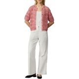 Gebreid Vest - Zacht - Glitterend - Ajourbreisel