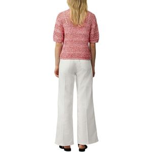 Gebreid Vest - Zacht - Glitterend - Ajourbreisel