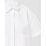 Blouse - Casual Overhemdblouse - Korte Ontspannen Pasvorm