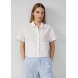 Blouse - Casual Overhemdblouse - Korte Ontspannen Pasvorm