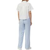 Blouse - Casual Overhemdblouse - Korte Ontspannen Pasvorm