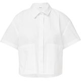 Blouse - Casual Overhemdblouse - Korte Ontspannen Pasvorm