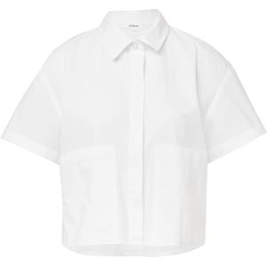 Blouse - Casual Overhemdblouse - Korte Ontspannen Pasvorm