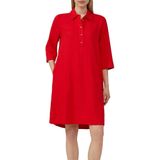 Jurk - Korte Overhemdjurk - Linnenblend - Casual