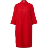 Jurk - Korte Overhemdjurk - Linnenblend - Casual