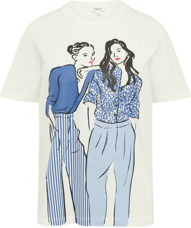 Statement - T-shirt - Katoen - Print - Ronde Hals