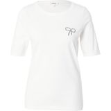 s.Oliver - Top - Ecru - Stretchkatoen