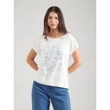 s.Oliver - Dames T-shirt - Ronde Hals - Katoen/Viscose - Eenvoudige Stijl