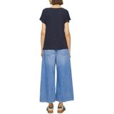 Bikini - Ronde Hals - Jersey - Tekst Print - Parels - Losse Pasvorm