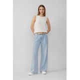 s.Oliver - Top - Wit - Mouwloos - Ronde Hals