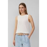 s.Oliver - Top - Wit - Mouwloos - Ronde Hals